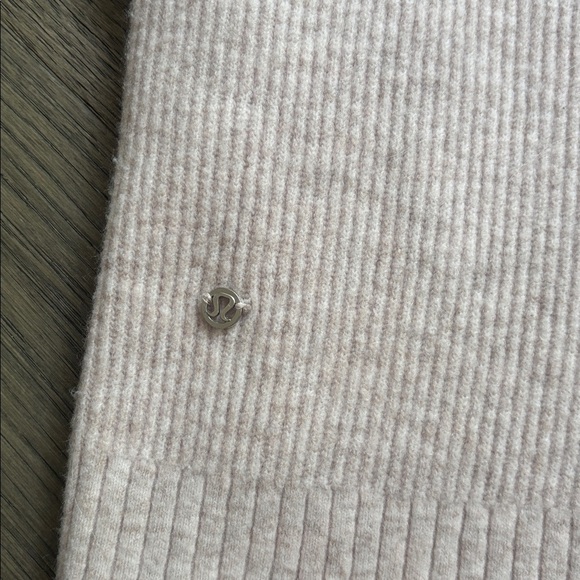 Lululemon | Restful Intention Sweater Pink Bliss Heathered Pink Bliss Size S/M - Picture 10 of 12